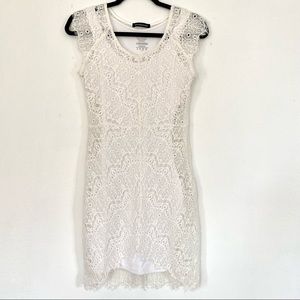 You Are Not Alone Lace Dress | Cream | Size S/M